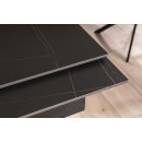 Стол обеденный SIGNAL GENESIS черный/ясень 160-220/90